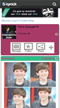 Mobile Screenshot of greysonchance-actu.skyrock.com