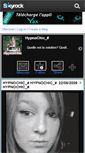 Mobile Screenshot of hypnochic.skyrock.com