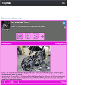 Tablet Screenshot of amoursdevenus.skyrock.com