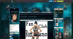 Desktop Screenshot of fanclubromano.skyrock.com