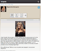 Tablet Screenshot of diva-lilian-garcia.skyrock.com