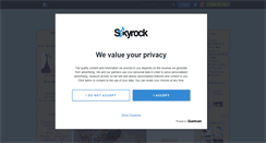 Desktop Screenshot of ourmistraly.skyrock.com