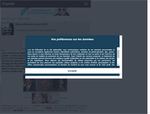 Tablet Screenshot of mickeal-jackson-2009.skyrock.com