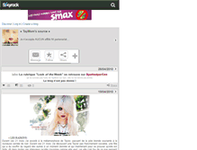 Tablet Screenshot of gossiptaylor.skyrock.com