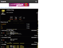 Tablet Screenshot of cdf-music.skyrock.com