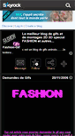 Mobile Screenshot of fashion-gif.skyrock.com