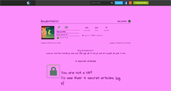 Desktop Screenshot of liloudu94600.skyrock.com