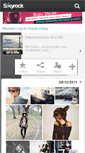 Mobile Screenshot of interpretation-of-a-life.skyrock.com