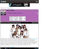 Tablet Screenshot of girls-generations-ooo.skyrock.com