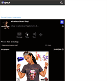Tablet Screenshot of alicia-keys-81.skyrock.com