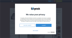 Desktop Screenshot of broowk.skyrock.com