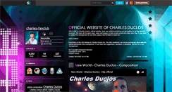 Desktop Screenshot of charles-fanclub.skyrock.com