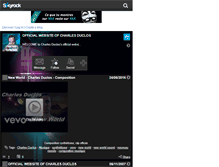 Tablet Screenshot of charles-fanclub.skyrock.com