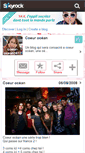 Mobile Screenshot of coeur-ocean3817.skyrock.com
