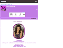Tablet Screenshot of disney--starstruck.skyrock.com