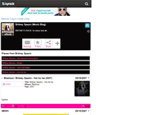 Tablet Screenshot of britneyspears-official.skyrock.com