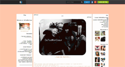 Desktop Screenshot of detoumoncoeur.skyrock.com