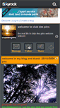 Mobile Screenshot of clubdespinsclub.skyrock.com