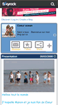 Mobile Screenshot of coeurocean065.skyrock.com