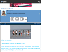 Tablet Screenshot of coeurocean065.skyrock.com