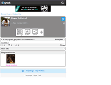 Tablet Screenshot of by-marie-x3.skyrock.com
