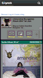 Mobile Screenshot of amandinenstar.skyrock.com