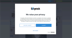 Desktop Screenshot of citations--x.skyrock.com