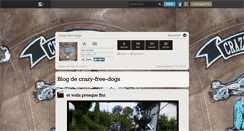 Desktop Screenshot of crazy-free-dogs.skyrock.com