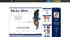 Desktop Screenshot of makemode.skyrock.com