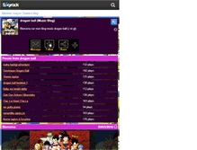 Tablet Screenshot of dragon-ball-66.skyrock.com