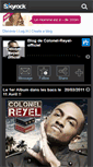 Mobile Screenshot of colonel-reyel-officiel.skyrock.com