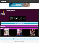 Tablet Screenshot of concours-miss-59.skyrock.com