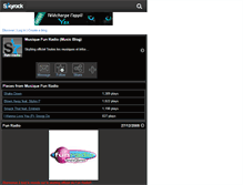 Tablet Screenshot of fun--radio.skyrock.com