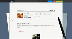 Desktop Screenshot of bellecitations.skyrock.com