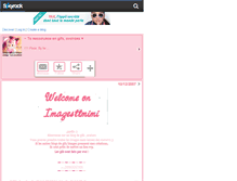 Tablet Screenshot of imagesttmimi.skyrock.com