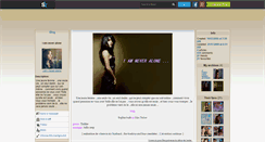 Desktop Screenshot of i-am--never-alone.skyrock.com