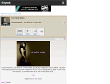 Tablet Screenshot of i-am--never-alone.skyrock.com