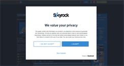 Desktop Screenshot of bluedragons.skyrock.com