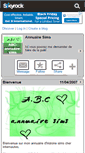 Mobile Screenshot of abc-annuaire-sims.skyrock.com