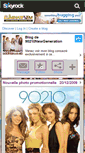 Mobile Screenshot of 90210newgeneration.skyrock.com