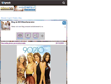 Tablet Screenshot of 90210newgeneration.skyrock.com