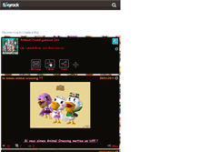 Tablet Screenshot of animalcrossingastucedss.skyrock.com
