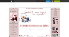 Desktop Screenshot of gossip-eyes.skyrock.com