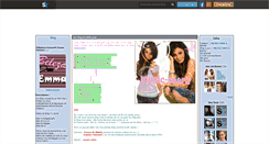 Desktop Screenshot of beleza-emma.skyrock.com