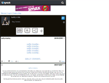Tablet Screenshot of emo-tif-x.skyrock.com
