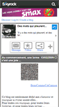 Mobile Screenshot of desmotsquipleurent.skyrock.com