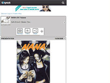 Tablet Screenshot of hachi-desu.skyrock.com