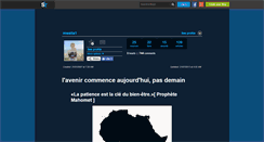 Desktop Screenshot of mwalia1.skyrock.com
