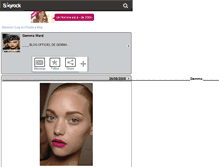 Tablet Screenshot of gemmaward01.skyrock.com