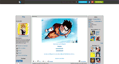 Desktop Screenshot of gohan-and-gotrunks.skyrock.com